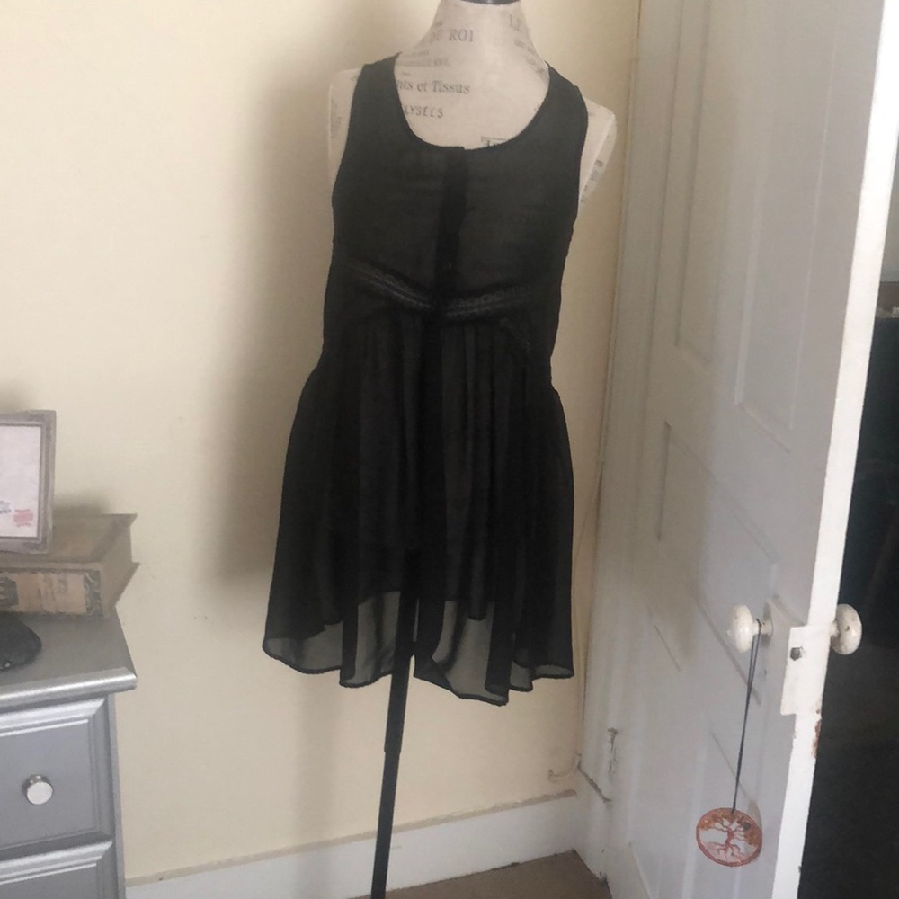 Sheer baby doll empire waist dress last Chance